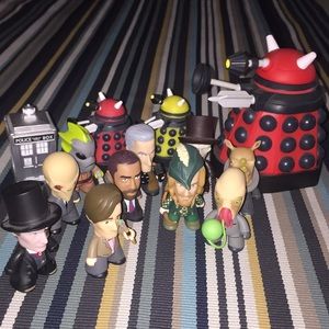 BBC Titans Doctor Who Mini Figures